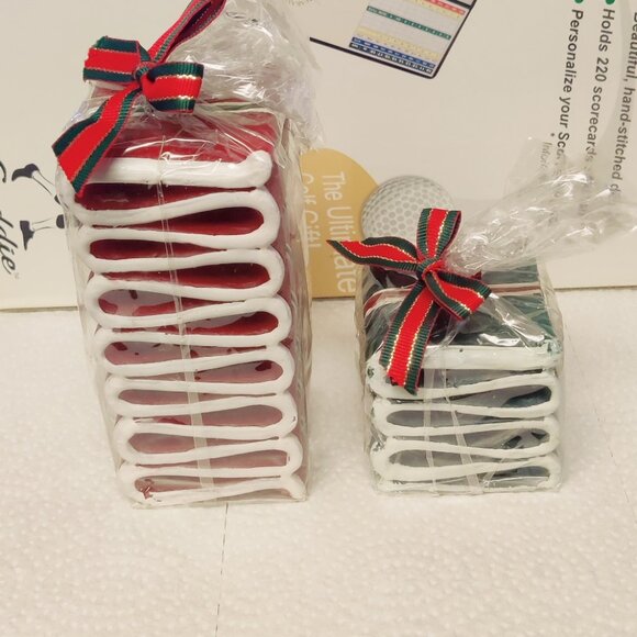 Vintage Christmas candles Red & Green ribbon candy from 90's - Picture 5 of 8
